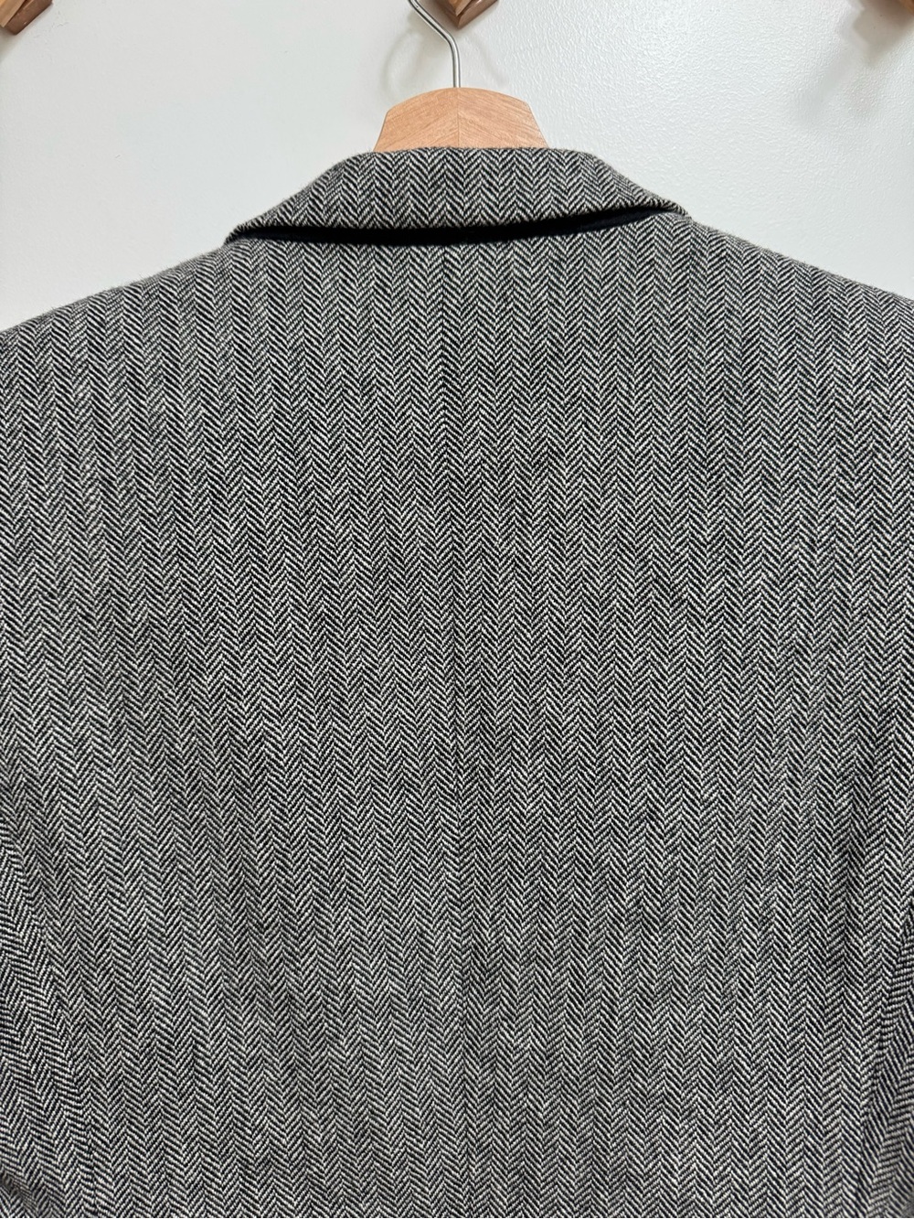 Carine Roitfeld x Uniqlo Herringbone Wool Blend Blazer Women's Medium Capsule - Picture 8 of 13